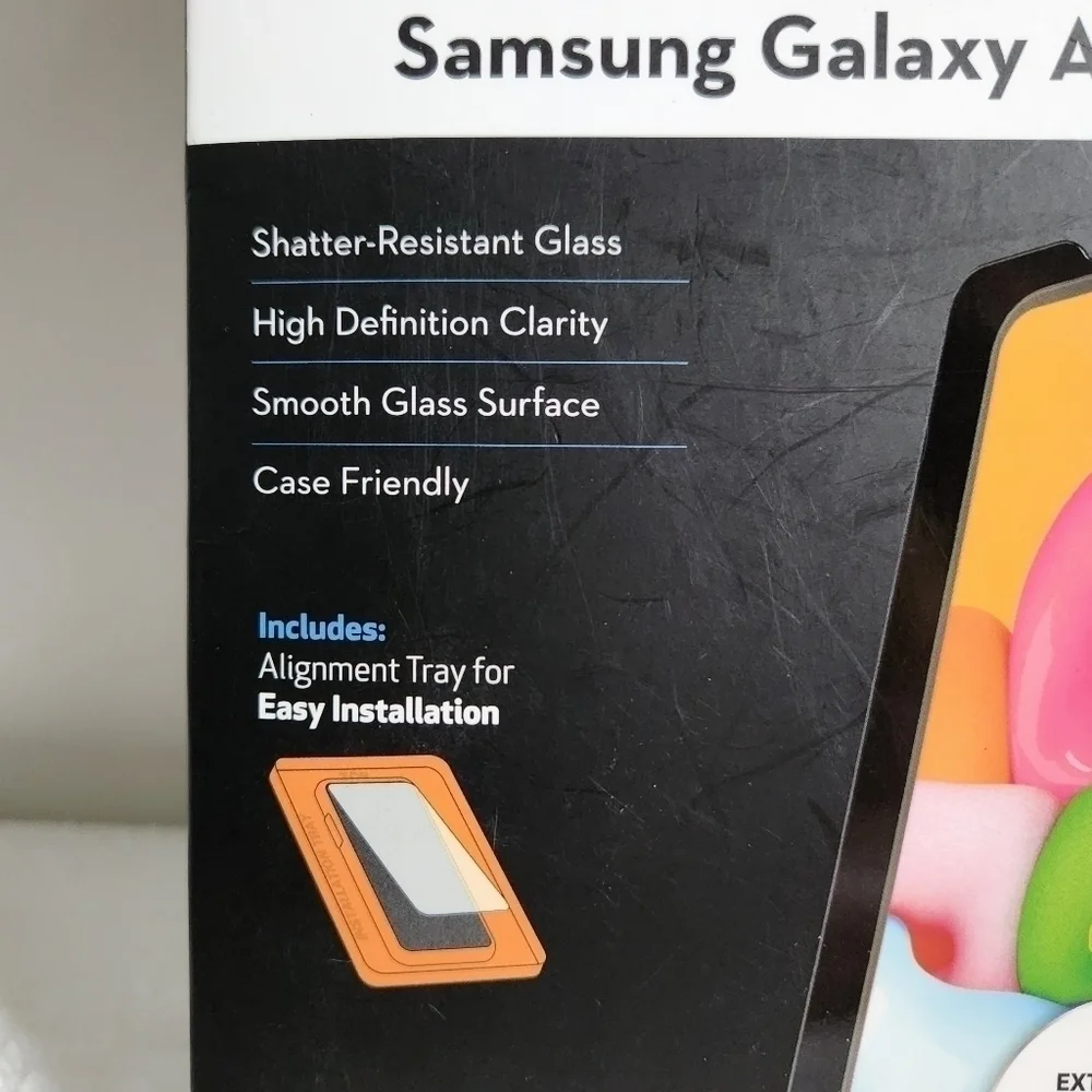 Samsung Galaxy A01 Tempered Duraglass Screen Protector NIB